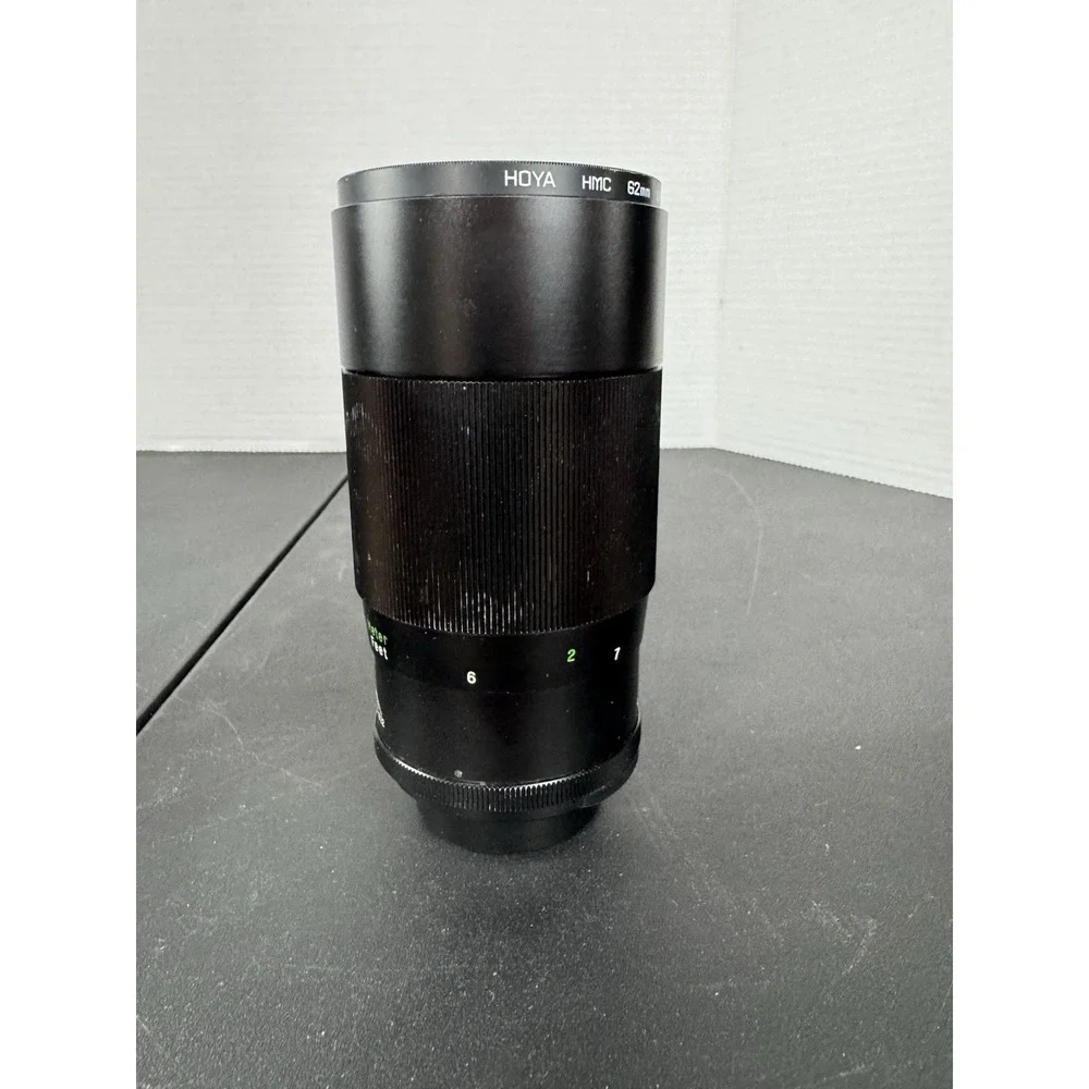Vivitar 200mm f/3.5 Auto‎ Telephoto Lens 62mm 28415657 Made in Japan - case